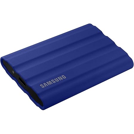 Samsung T7 Shield 1TB 外付けSSD 最大転送速度1,050MB/秒 USB3.2 Gen2(10Gbps, Type-C)  PS4 PS5 MU-PE1T0R-IT/EC 国内正規品